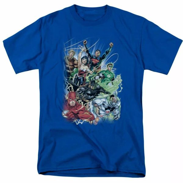 justice league justice league #1 t shirt mens licensed dc comics tee royal blue, White;black
justice league justice league #1 t shirt mens licensed dc comics tee royal blue, White;black