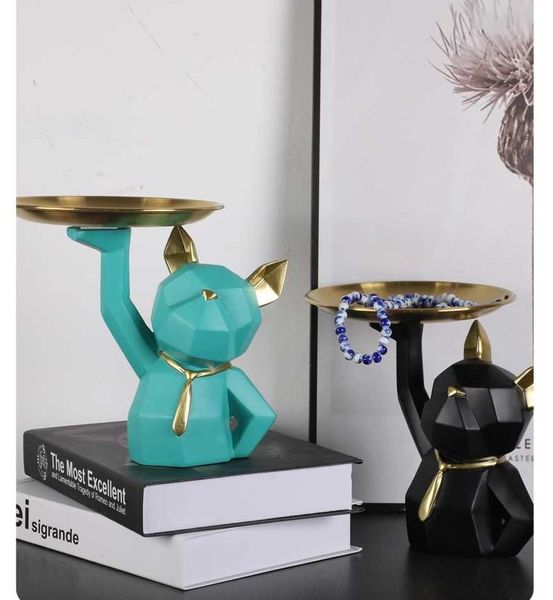 decorative objects & figurines nordic french fighting dog resin ornaments key storage tray home livingroom decoration sculpture coffee table
decorative objects & figurines nordic french fighting dog resin ornaments key storage tray home livingroom decoration sculpture coffee table