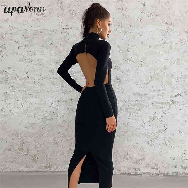 arrival backless long sleeve bandage dresses fall clothes women dress bodycon party 210524, Black;gray
arrival backless long sleeve bandage dresses fall clothes women dress bodycon party 210524, Black;gray