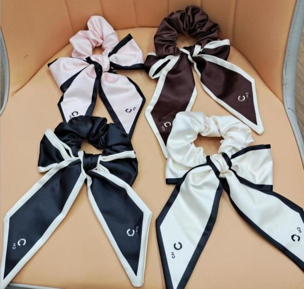 9 style women designer letter printing hair rubber band bowknot elastic rope ponytail holder luxury pure cotton, Pink
9 style women designer letter printing hair rubber band bowknot elastic rope ponytail holder luxury pure cotton, Pink