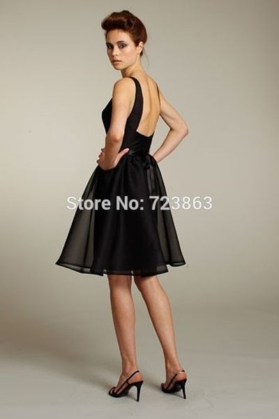 evening dresses organza short a-line beading sleeveless prom gowns scoop collar backless party, Black;red
evening dresses organza short a-line beading sleeveless prom gowns scoop collar backless party, Black;red