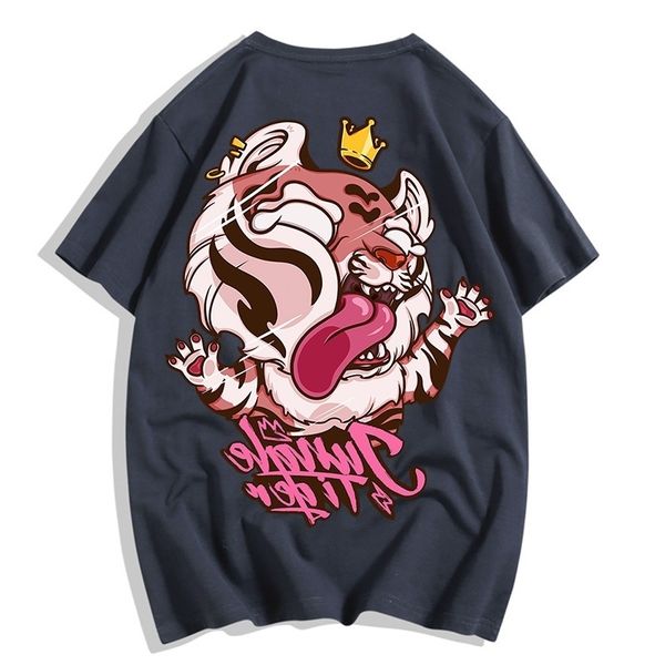 fashion brand cartoon men's summer short street hip hop trend half sleeve round neck t-shirt loose lovers, White;black
fashion brand cartoon men's summer short street hip hop trend half sleeve round neck t-shirt loose lovers, White;black