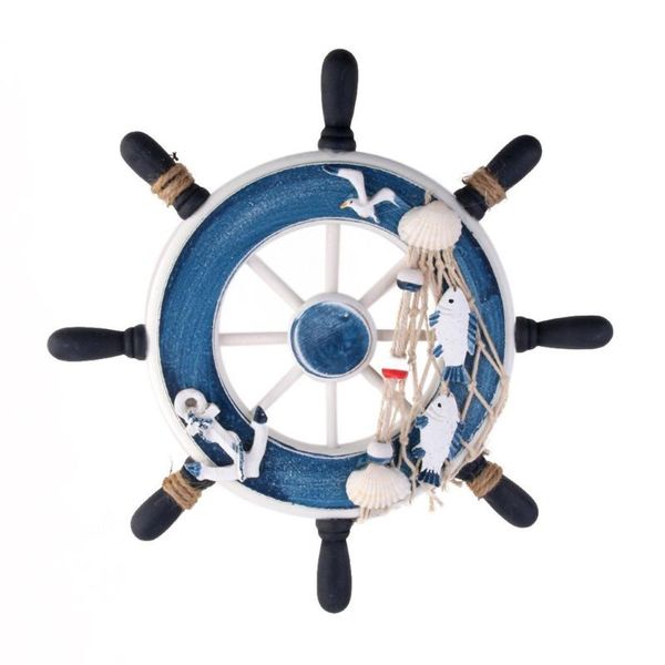 novelty items wooden 23cm beach boat ship steering wheel fishing net home wall decoration (blue)
novelty items wooden 23cm beach boat ship steering wheel fishing net home wall decoration (blue)