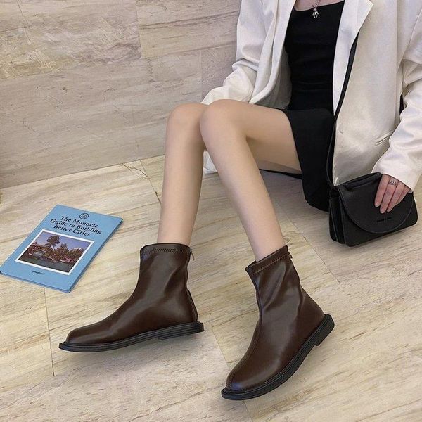 boots 2021 autumn early winter shoes women flat heel fashion keep warm women's brand woman ankle, Black
boots 2021 autumn early winter shoes women flat heel fashion keep warm women's brand woman ankle, Black