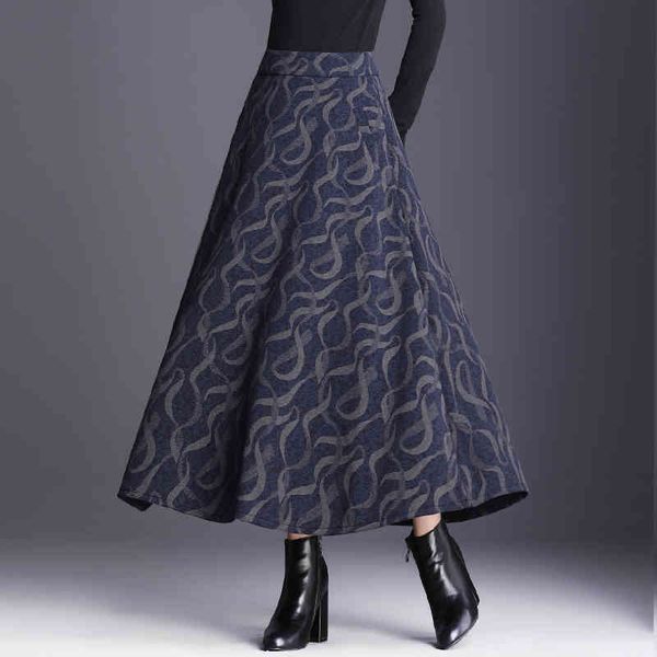 women autumn winter vintage woolen plaid skirt long female shorts high-waisted printed 668h 210420, Black
women autumn winter vintage woolen plaid skirt long female shorts high-waisted printed 668h 210420, Black