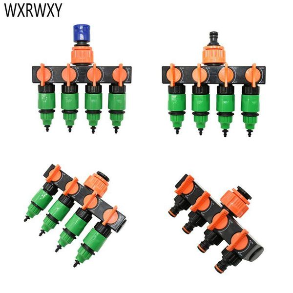 drip irrigation 1/4 inch garden hose water splitter 4 way tap 8/11 4/7 adapter cranes 1pcs watering equipments
drip irrigation 1/4 inch garden hose water splitter 4 way tap 8/11 4/7 adapter cranes 1pcs watering equipments