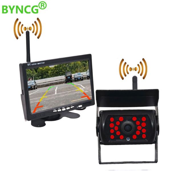 car rear view cameras& parking sensors wireless reverse reversing camera & ir night vision 7" monitor for truck bus caravan rv van trai
car rear view cameras& parking sensors wireless reverse reversing camera & ir night vision 7" monitor for truck bus caravan rv van trai