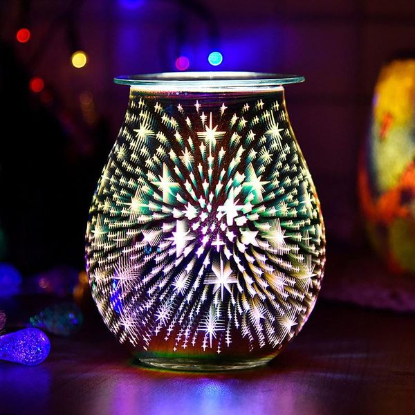 fragrance lamps 3d glass electric wax melt warmer burner melter for home office night light tart aroma decorative lamp
fragrance lamps 3d glass electric wax melt warmer burner melter for home office night light tart aroma decorative lamp