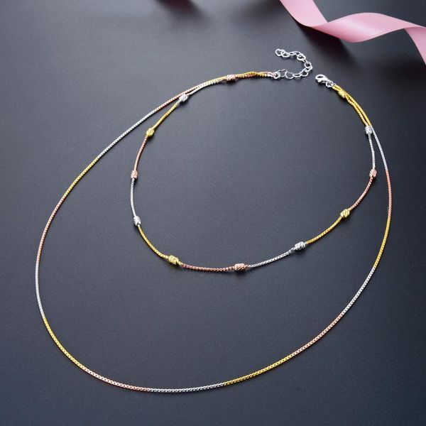 chains s925 sterling silver box chain necklace for women simple forest ladies double layer wedding birthday fine jewelry
chains s925 sterling silver box chain necklace for women simple forest ladies double layer wedding birthday fine jewelry
