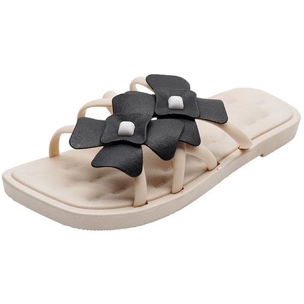 holfredterse 2021 shoes for women's sandals female summer flip flops ladies slippers flat korean style beach 2023-1, Black
holfredterse 2021 shoes for women's sandals female summer flip flops ladies slippers flat korean style beach 2023-1, Black