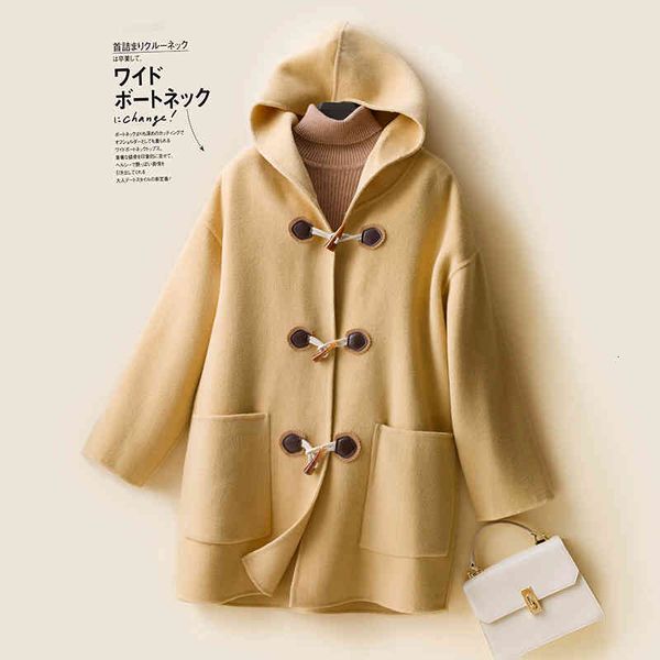 women's wool & blends the fashion autumn winter thick warm mid-long jacket coats ladies 100% merino women overcoat long sleeve jszp, Black
women's wool & blends the fashion autumn winter thick warm mid-long jacket coats ladies 100% merino women overcoat long sleeve jszp, Black