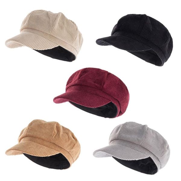caps & hats women men flat sboy cap corduroy hat berets solid color spring autumn winter gatsby golf driver vintage warm gift, Yellow
caps & hats women men flat sboy cap corduroy hat berets solid color spring autumn winter gatsby golf driver vintage warm gift, Yellow
