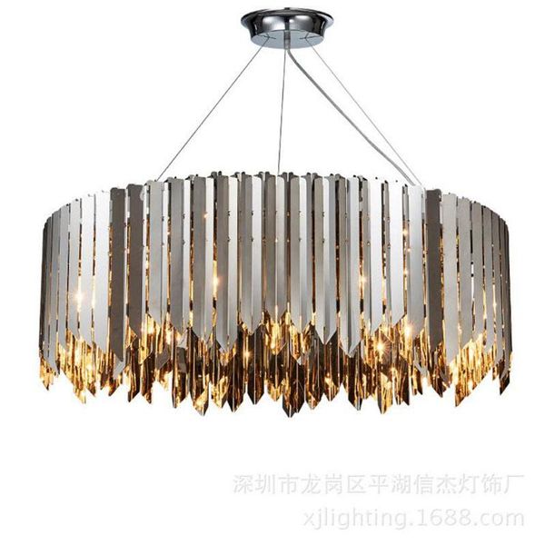 ceiling lights postmodern light luxury fashion personality creative stainless steel restaurant round model room art chandelier led lighting
ceiling lights postmodern light luxury fashion personality creative stainless steel restaurant round model room art chandelier led lighting