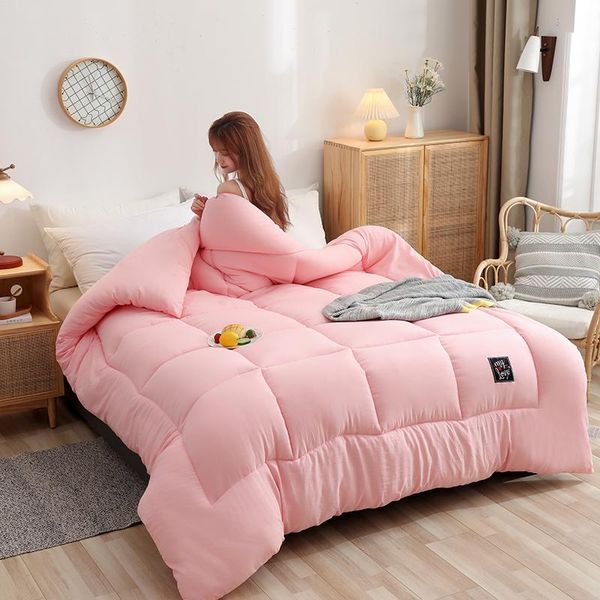 solid grey winter comforter quilt blue washed cotton&polyester pink thicken blanket for autumn home textile full king 220*240cm comforters &
solid grey winter comforter quilt blue washed cotton&polyester pink thicken blanket for autumn home textile full king 220*240cm comforters &