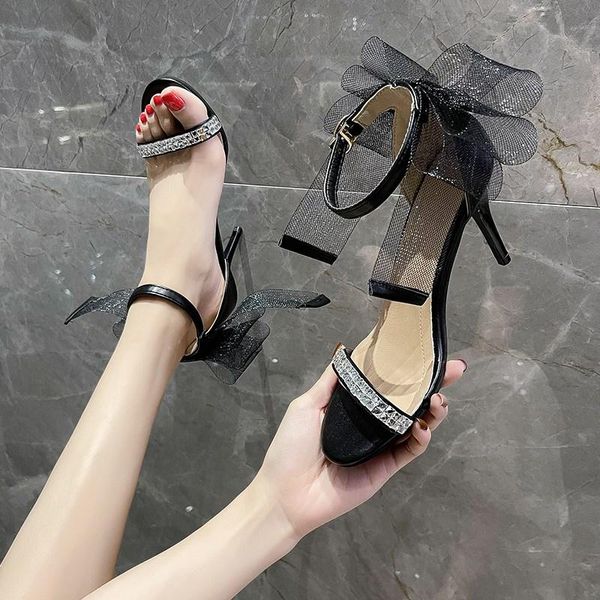 sandals women summer fashion women's 2021 rhinestone stiletto bowknot shoes party buckle strap, Black
sandals women summer fashion women's 2021 rhinestone stiletto bowknot shoes party buckle strap, Black