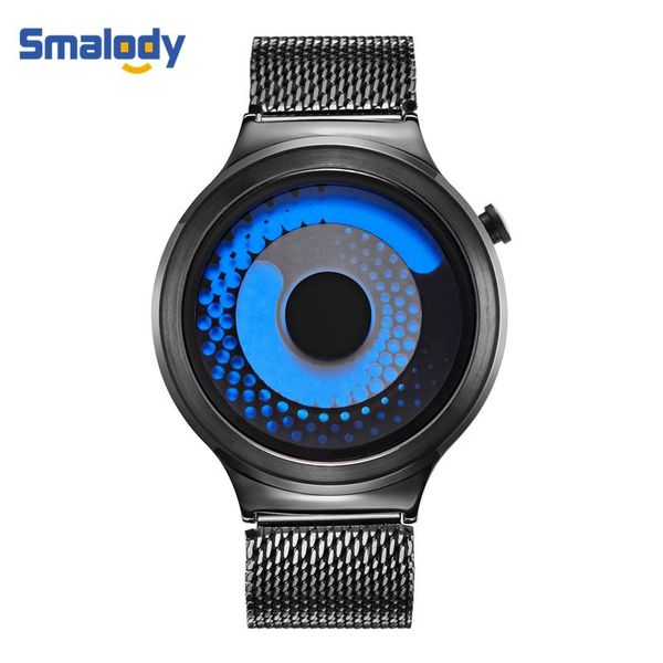 wristwatches smalody spiral watch men's watches stainless steel mesh strap sport quartz swirl clocks 2021, Slivery;brown
wristwatches smalody spiral watch men's watches stainless steel mesh strap sport quartz swirl clocks 2021, Slivery;brown