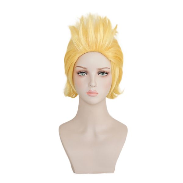 my hero academia million mirio toogata golden short cosplay wig boku no hero academia heat resistant synthetic hair costume wigs, Black
my hero academia million mirio toogata golden short cosplay wig boku no hero academia heat resistant synthetic hair costume wigs, Black
