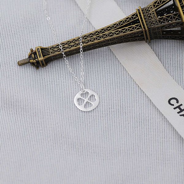 pure silver necklace, female clavicle clover s925 pendant, japanese korean simple first ornament, gifts for lovers and girlfriends, Black
pure silver necklace, female clavicle clover s925 pendant, japanese korean simple first ornament, gifts for lovers and girlfriends, Black