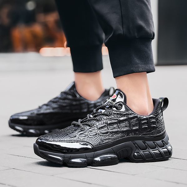 daddy men's 2022 new spring trend versatile thick soled youth student sports leisure running shoes, Black
daddy men's 2022 new spring trend versatile thick soled youth student sports leisure running shoes, Black