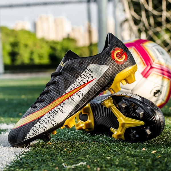 style mens elite fg/tf soccer shoes football cleats teenager training outdoors sneakers kids indoor sports futsal, Black
style mens elite fg/tf soccer shoes football cleats teenager training outdoors sneakers kids indoor sports futsal, Black
