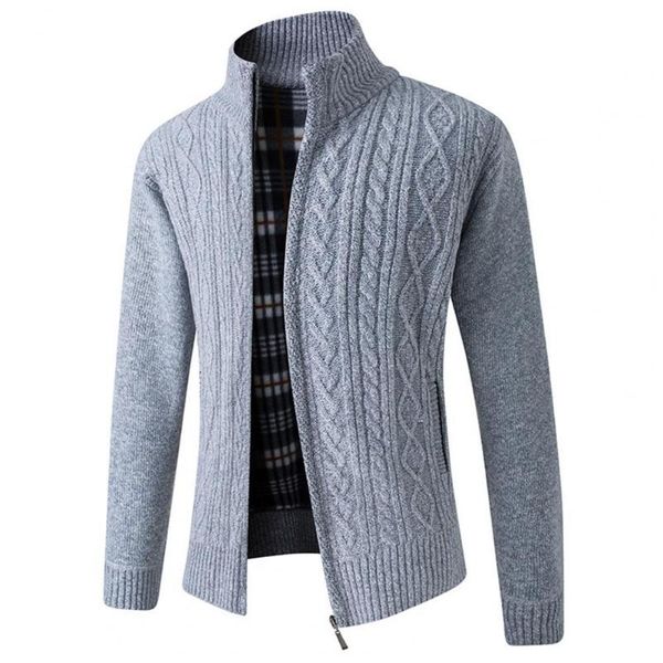 men's jackets men casual coat stand collar long sleeve winter plush cardigan extra thick male knitted jacket clothing, Black;brown
men's jackets men casual coat stand collar long sleeve winter plush cardigan extra thick male knitted jacket clothing, Black;brown
