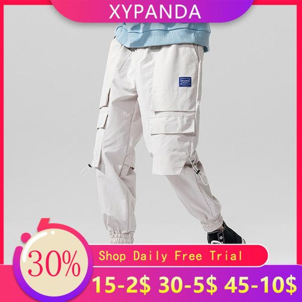 men's pants xypanda spring overalls street tide brand hip-hop casual loose beam trend, Black
men's pants xypanda spring overalls street tide brand hip-hop casual loose beam trend, Black