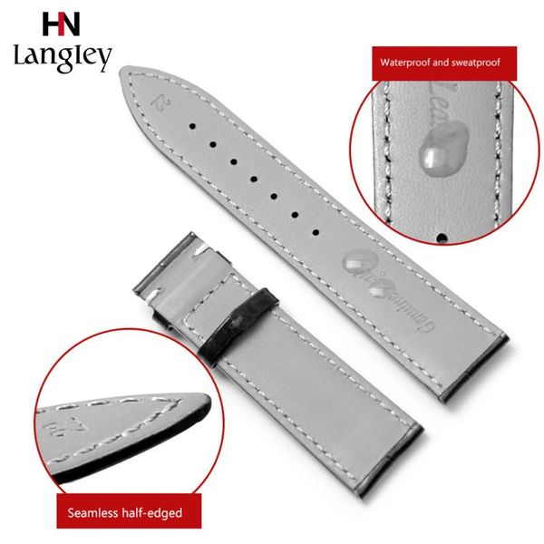 watch bands comfortable straps for men women wristwatch genuine leather double-sided head waterproof soft breathability watches strap, Black;brown
watch bands comfortable straps for men women wristwatch genuine leather double-sided head waterproof soft breathability watches strap, Black;brown
