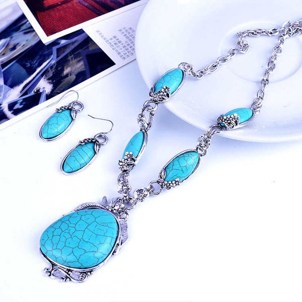 women's geometry beads tibetan silver turquoise earrings necklace set dmtqs038 fashion gift national style women diy jewelry sets
women's geometry beads tibetan silver turquoise earrings necklace set dmtqs038 fashion gift national style women diy jewelry sets