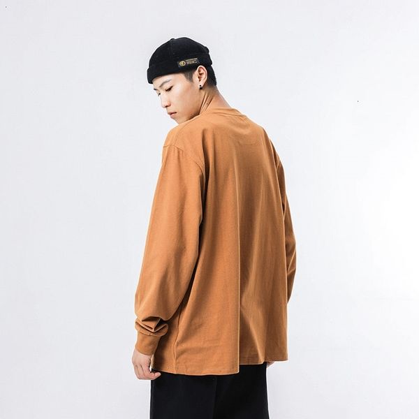 men's t-shirts autumn cotton t shirt fashion solid color casual t-shirt men streetwear wild loose korean long-sleeved tshirt mens, White;black
men's t-shirts autumn cotton t shirt fashion solid color casual t-shirt men streetwear wild loose korean long-sleeved tshirt mens, White;black