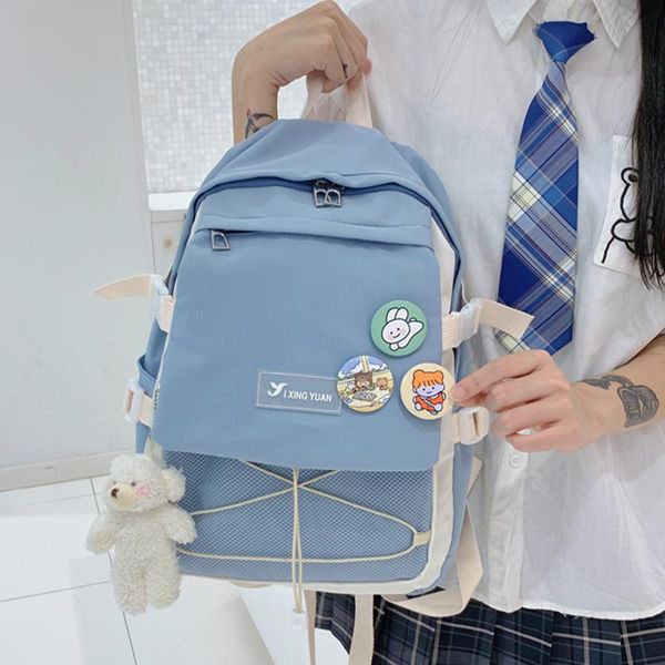 school bags women's backpack for teenage girls nylon rucksack female anti theft backpacks casual ladies large capacity mochila trend
school bags women's backpack for teenage girls nylon rucksack female anti theft backpacks casual ladies large capacity mochila trend