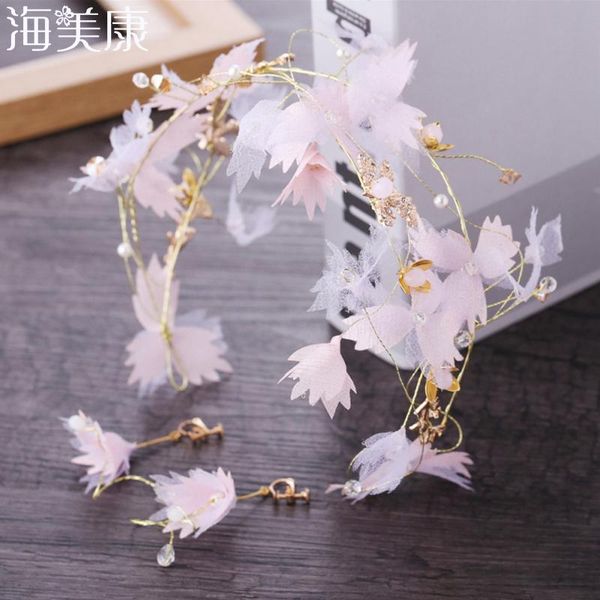 hair accessories haimeikang handmade flowers wreath headband with earrings pearl crystal flower garland bridal wedding take po accessorie
hair accessories haimeikang handmade flowers wreath headband with earrings pearl crystal flower garland bridal wedding take po accessorie