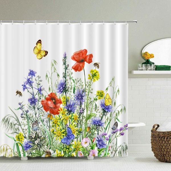 bathroom shower curtains 3d flowers butterfly plant waterproof bath curtain polyester decor leaves with hooks
bathroom shower curtains 3d flowers butterfly plant waterproof bath curtain polyester decor leaves with hooks
