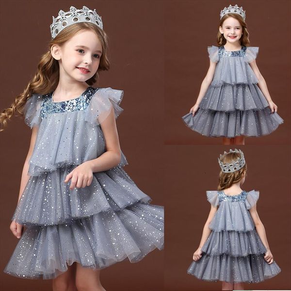 girls tulle sequined cake princess girl dress for kids summer cute ruffled lace fairy wedding party vestidos children casual clothes, Red;yellow
girls tulle sequined cake princess girl dress for kids summer cute ruffled lace fairy wedding party vestidos children casual clothes, Red;yellow
