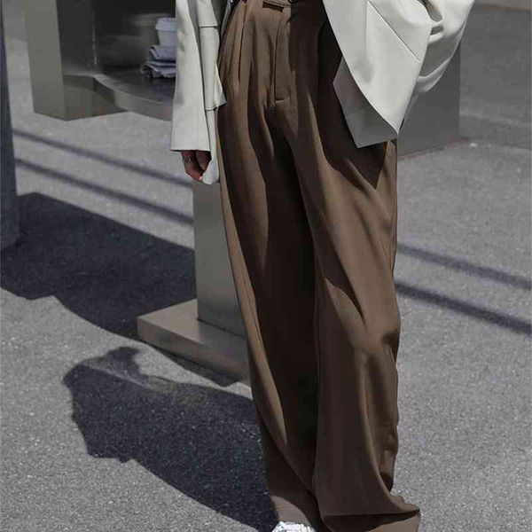 capris women's high waist scrubbing suit, casual straight pants, wide legs, wild thin, , spring and autumn, 2021, Black;white
capris women's high waist scrubbing suit, casual straight pants, wide legs, wild thin, , spring and autumn, 2021, Black;white