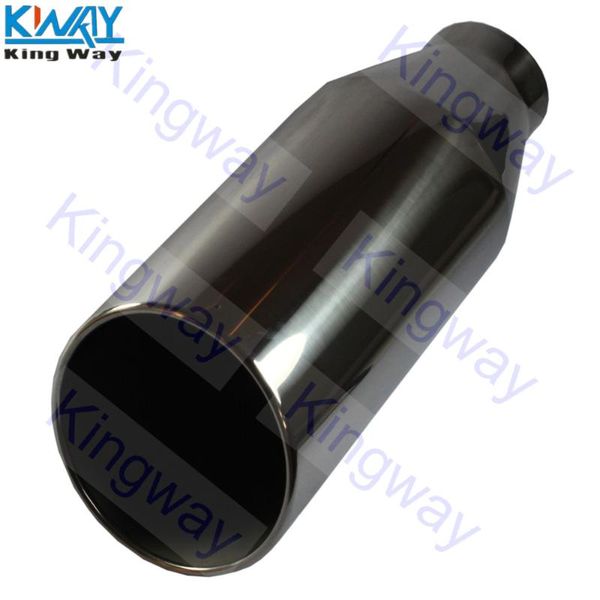 manifold & parts - king way 4" inlet 7" outlet 18" long polished stainless steel bolt-on diesel exhaust pipe
manifold & parts - king way 4" inlet 7" outlet 18" long polished stainless steel bolt-on diesel exhaust pipe
