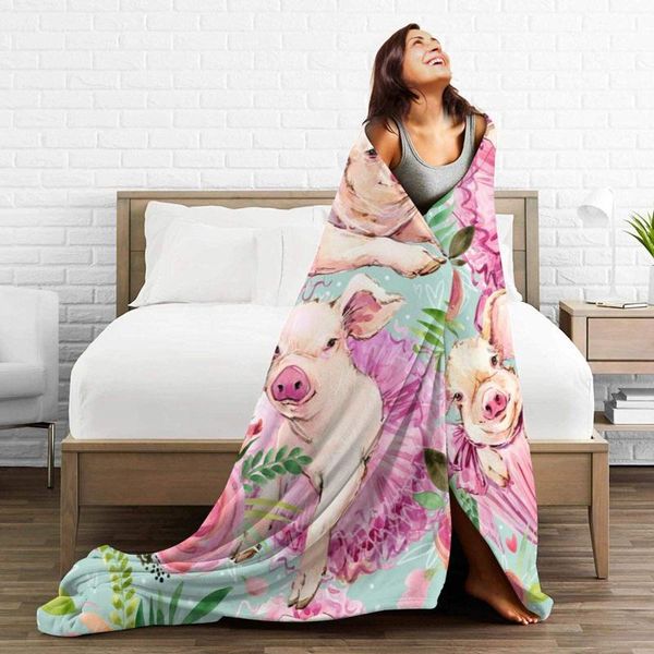 blankets cute watercolor ballerina pig down blanket plush comfortable soft warm bed microfiber sofa 80x60 inch
blankets cute watercolor ballerina pig down blanket plush comfortable soft warm bed microfiber sofa 80x60 inch