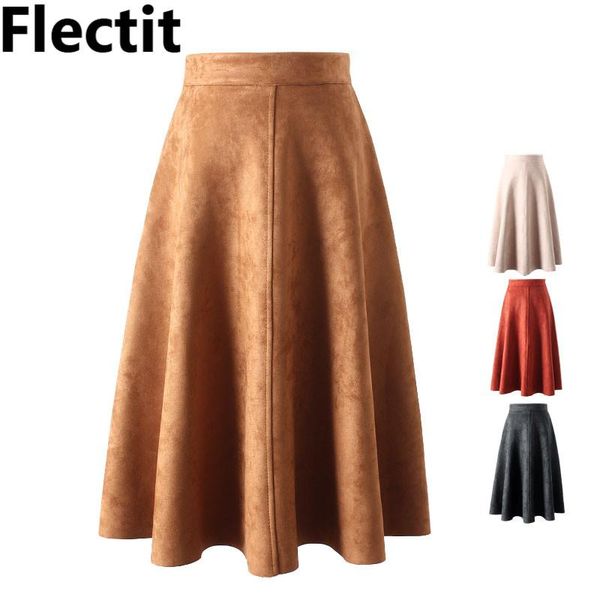 skirts flectit fall winter 2021 faux leather suede skirt women elegant a line long high waist office camel midi saia, Black
skirts flectit fall winter 2021 faux leather suede skirt women elegant a line long high waist office camel midi saia, Black