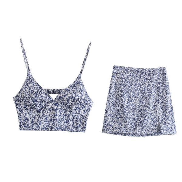 women v neck sling blouse summer fashion ladies high street shirt female flower printed short vest 210515, White
women v neck sling blouse summer fashion ladies high street shirt female flower printed short vest 210515, White