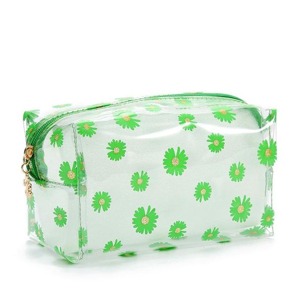 portable high-capacity korean style for female transparent pvc daisy print waterproof cosmetic bags travel toiletry bag & cases
portable high-capacity korean style for female transparent pvc daisy print waterproof cosmetic bags travel toiletry bag & cases