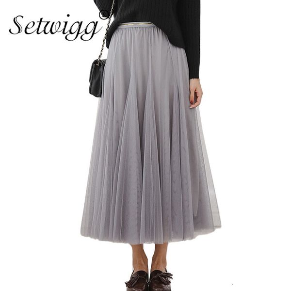 skirts spring patchwork tulle a-line metallic waist band flounced layered mesh pleated & flared long skirts, Black
skirts spring patchwork tulle a-line metallic waist band flounced layered mesh pleated & flared long skirts, Black