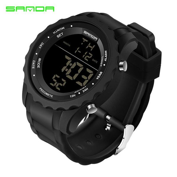 wristwatches sanda mens sports watches men luxury army watch digital led electronic waterproof male 369, Slivery;brown
wristwatches sanda mens sports watches men luxury army watch digital led electronic waterproof male 369, Slivery;brown