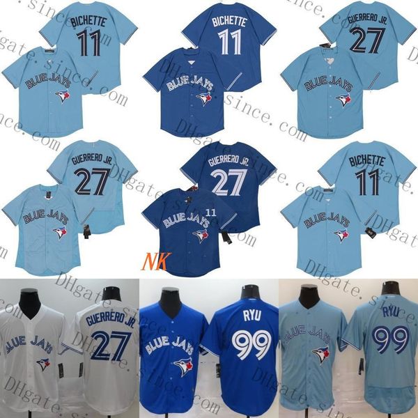 #11 bo bichette toronto 2020 blue jay jersey #27 vladimir guerrero jr. #99 hyun-jin ryu grey white blue baseball jersey stitched size s-3xl, Blue;black
#11 bo bichette toronto 2020 blue jay jersey #27 vladimir guerrero jr. #99 hyun-jin ryu grey white blue baseball jersey stitched size s-3xl, Blue;black