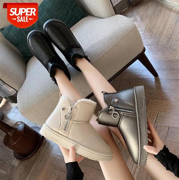 women's leather short-tube snow boots korean style plus velvet padded flat-bottomed warm cotton shoes #bm3k
women's leather short-tube snow boots korean style plus velvet padded flat-bottomed warm cotton shoes #bm3k