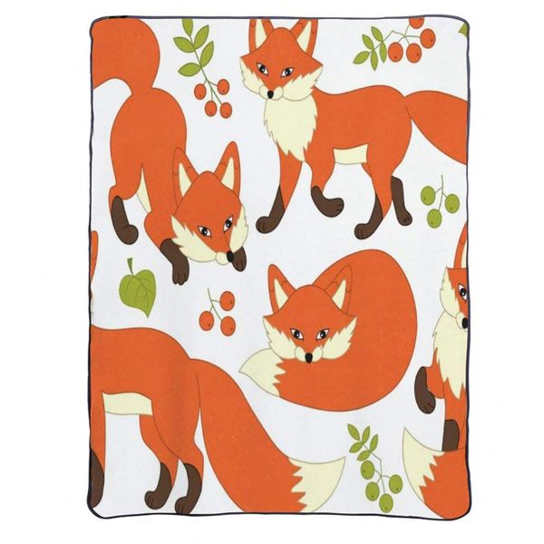 Cute Cartoon Foxes Fleece Throw Blanket Cozy for Snuggling Sleeping Bed Sofa Office Winter Spring Decorative Holiday Throw
Cute Cartoon Foxes Fleece Throw Blanket Cozy for Snuggling Sleeping Bed Sofa Office Winter Spring Decorative Holiday Throw
