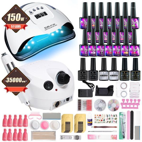 manicure set for nail with 150w uv led lamp 35000rpm drill machine acrylic kit 26pcs gel polish art tools kits1
manicure set for nail with 150w uv led lamp 35000rpm drill machine acrylic kit 26pcs gel polish art tools kits1