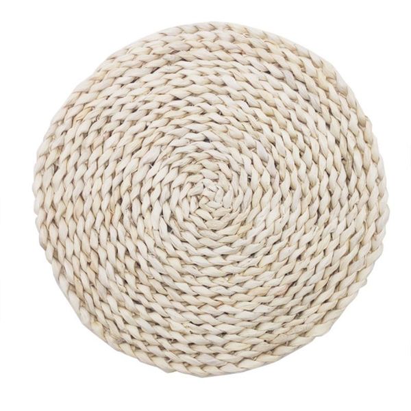 mats & pads kitchen desk mat corn water grass handmade weave round pad heat insulation placemat table decoration accessories
mats & pads kitchen desk mat corn water grass handmade weave round pad heat insulation placemat table decoration accessories