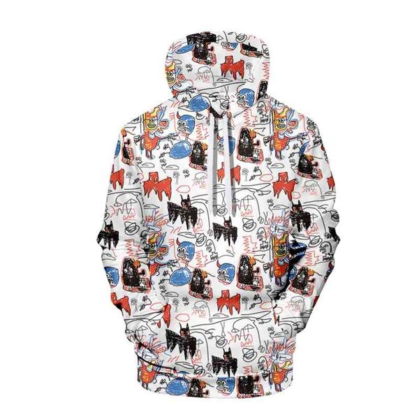 men's graffiti hand-painted creative digital printing pullover 3d drawstring hat sweater, Black
men's graffiti hand-painted creative digital printing pullover 3d drawstring hat sweater, Black
