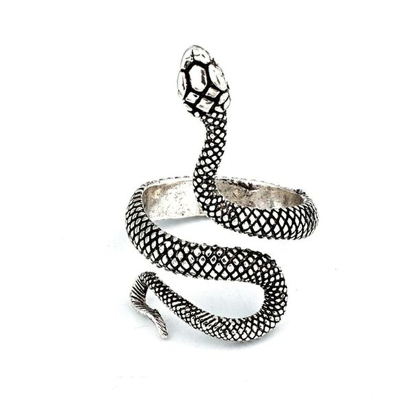 european and american vintage silver-plated paint snake ring men women universal adjustable jewelry party favor
european and american vintage silver-plated paint snake ring men women universal adjustable jewelry party favor