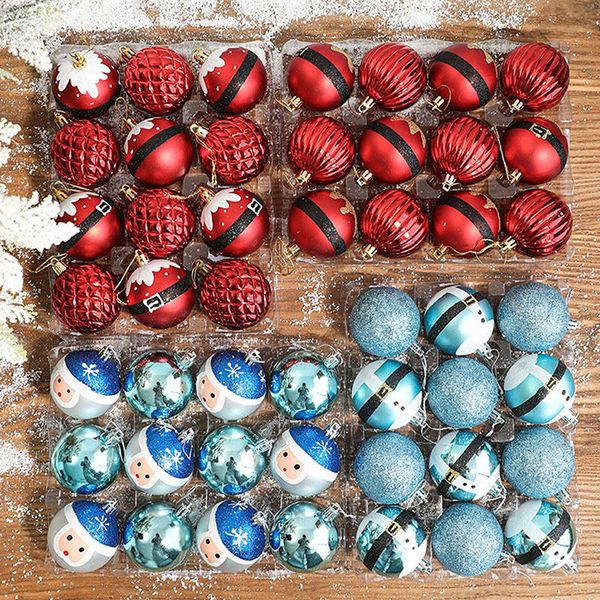 party decoration 12 pcs/set glitter christmas tree ball baubles colorful xmas home garden supplies
party decoration 12 pcs/set glitter christmas tree ball baubles colorful xmas home garden supplies