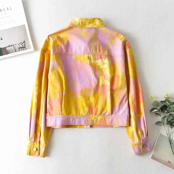 clothing long sleeve women jackets outerwear coats early autumn women's fashion with slim lapel tie-dye gradually, Black;brown
clothing long sleeve women jackets outerwear coats early autumn women's fashion with slim lapel tie-dye gradually, Black;brown